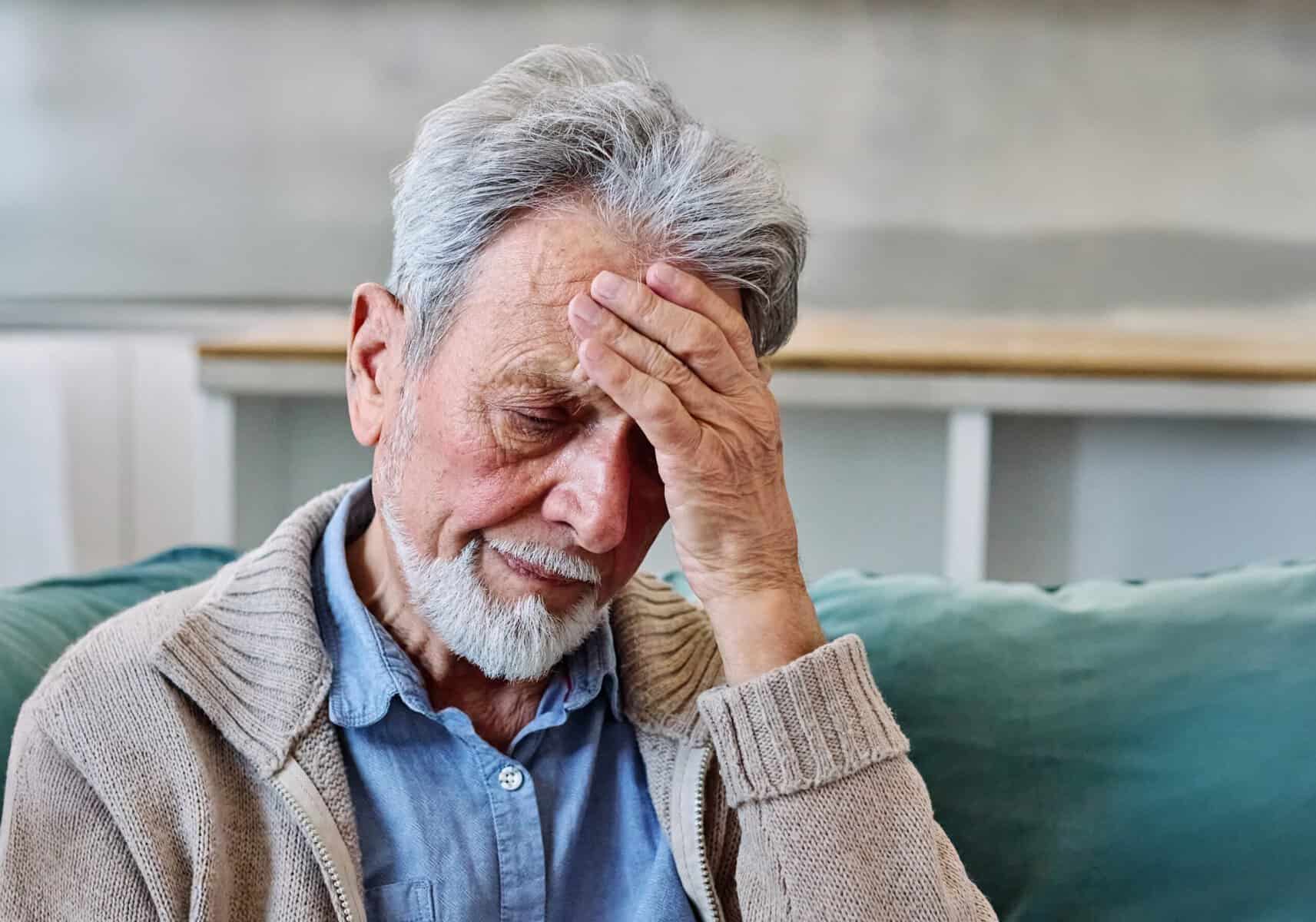 A 70-year-old man losing people in his life to indifference.