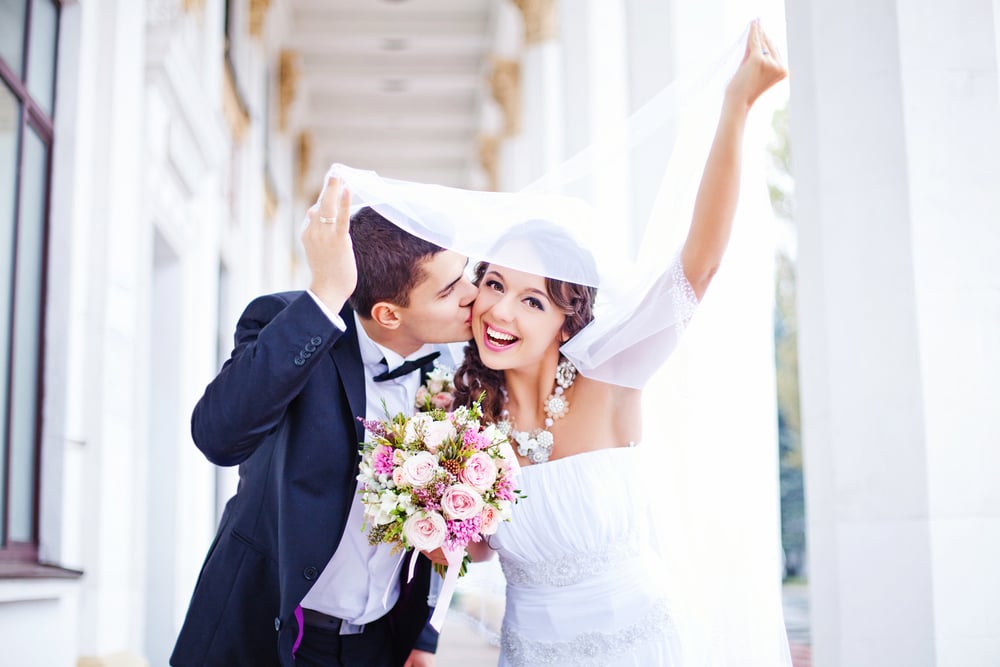 A wedding at autumn