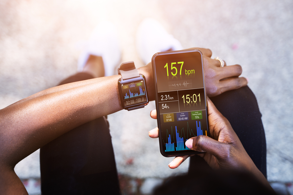 Smart Watch Health Gadget For Running.