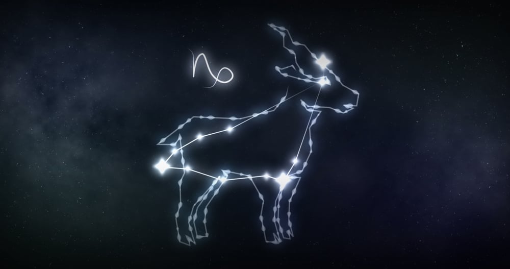 Capricorn zodiac sign.
