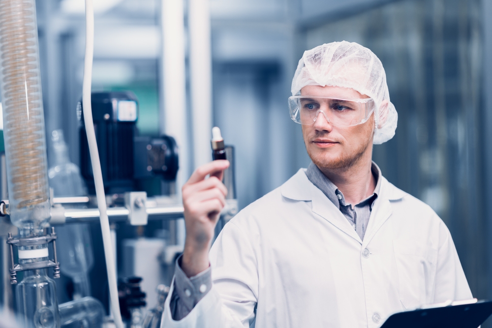 Scientist in lab