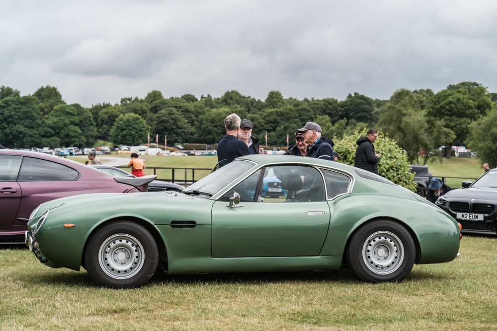 Vintage cars in Cheshire, England.