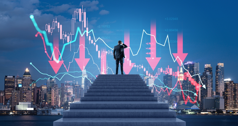 Financial charts and stocks