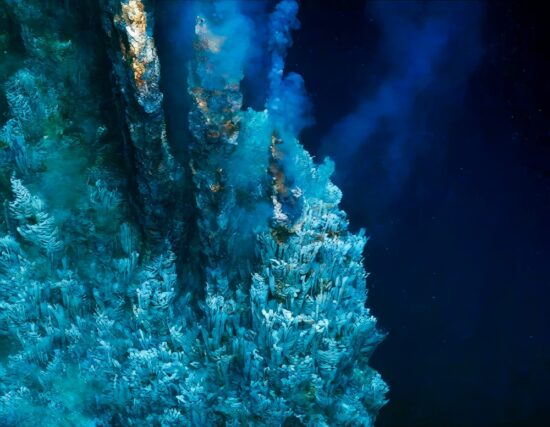 Deep Sea hydrothermal vents, Mid Atlantic Ridge.