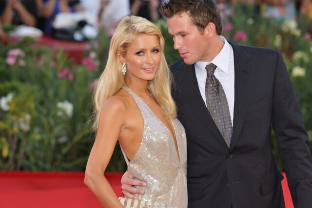 Paris Hilton red carpet event.