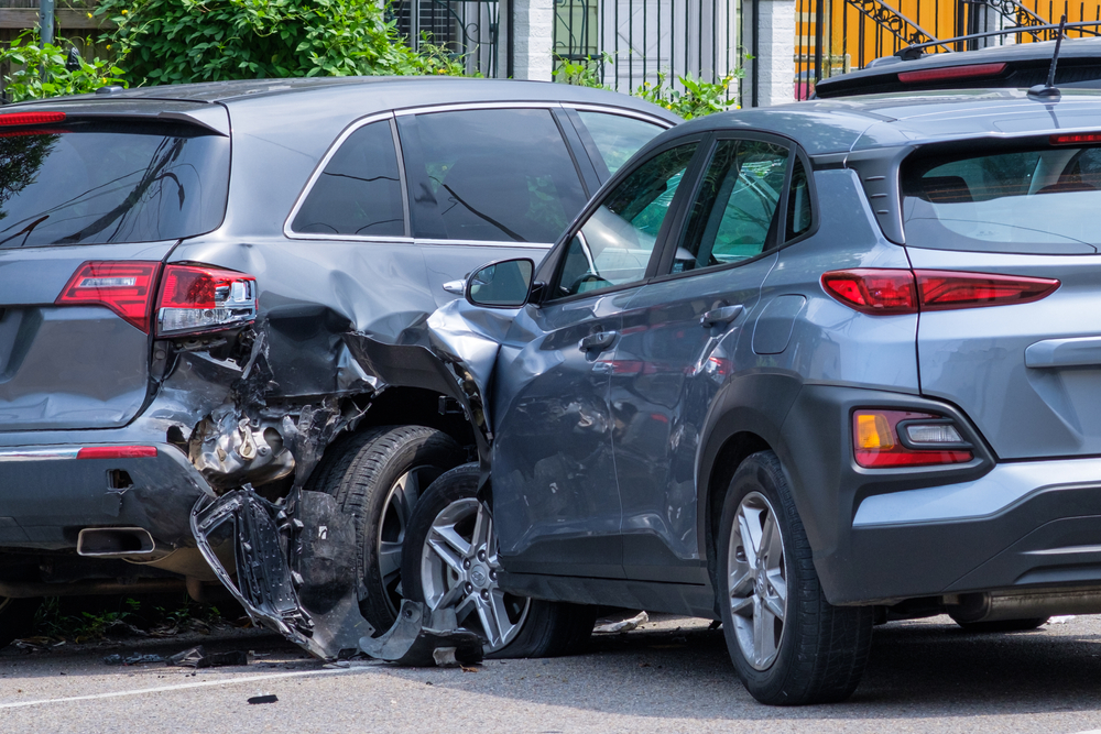 A car crash.
