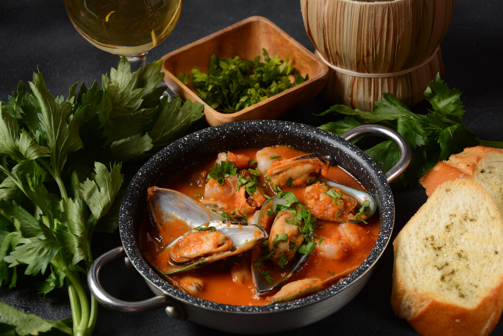 French Seafood Bouillabaisse.