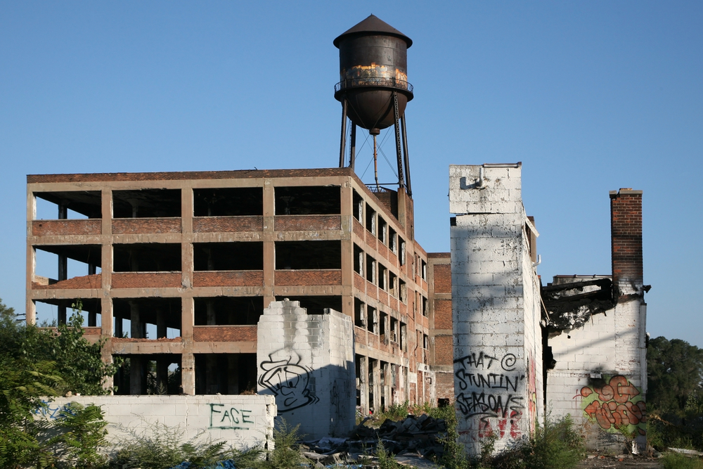 An abandoned factory