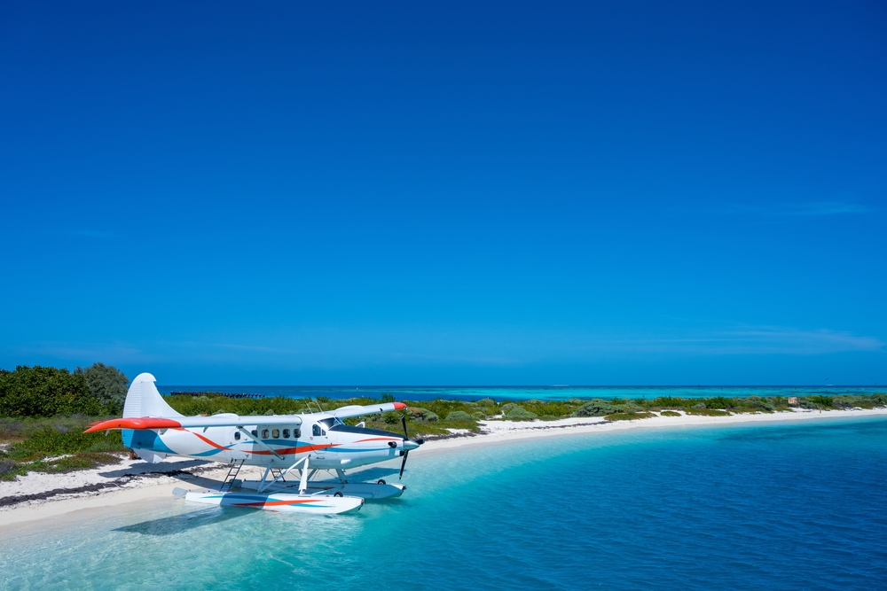 A sea plane in Florida. 