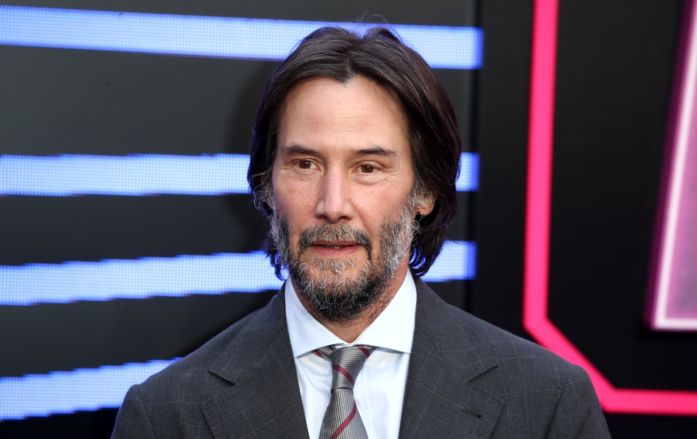The actor Keanu Reeves.